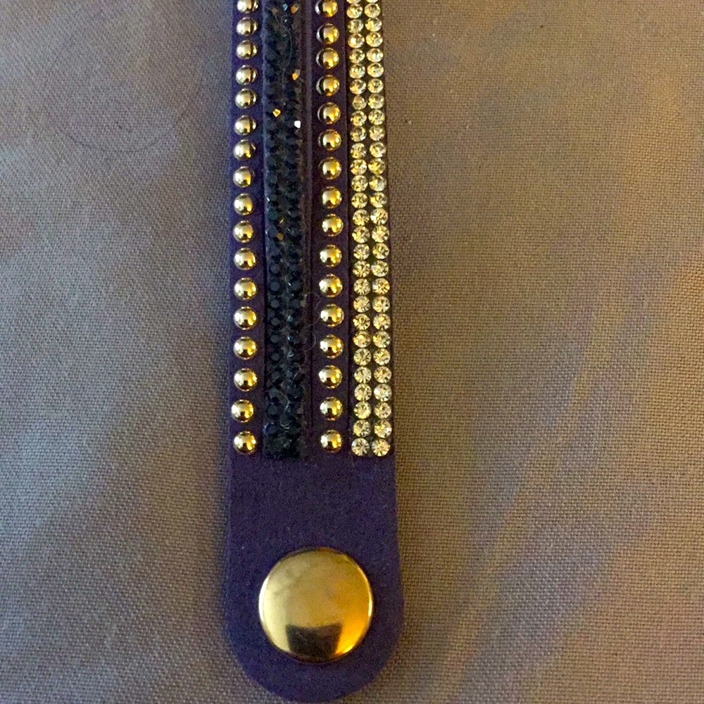 Cloth beaded chocker - Picture 2 of 5